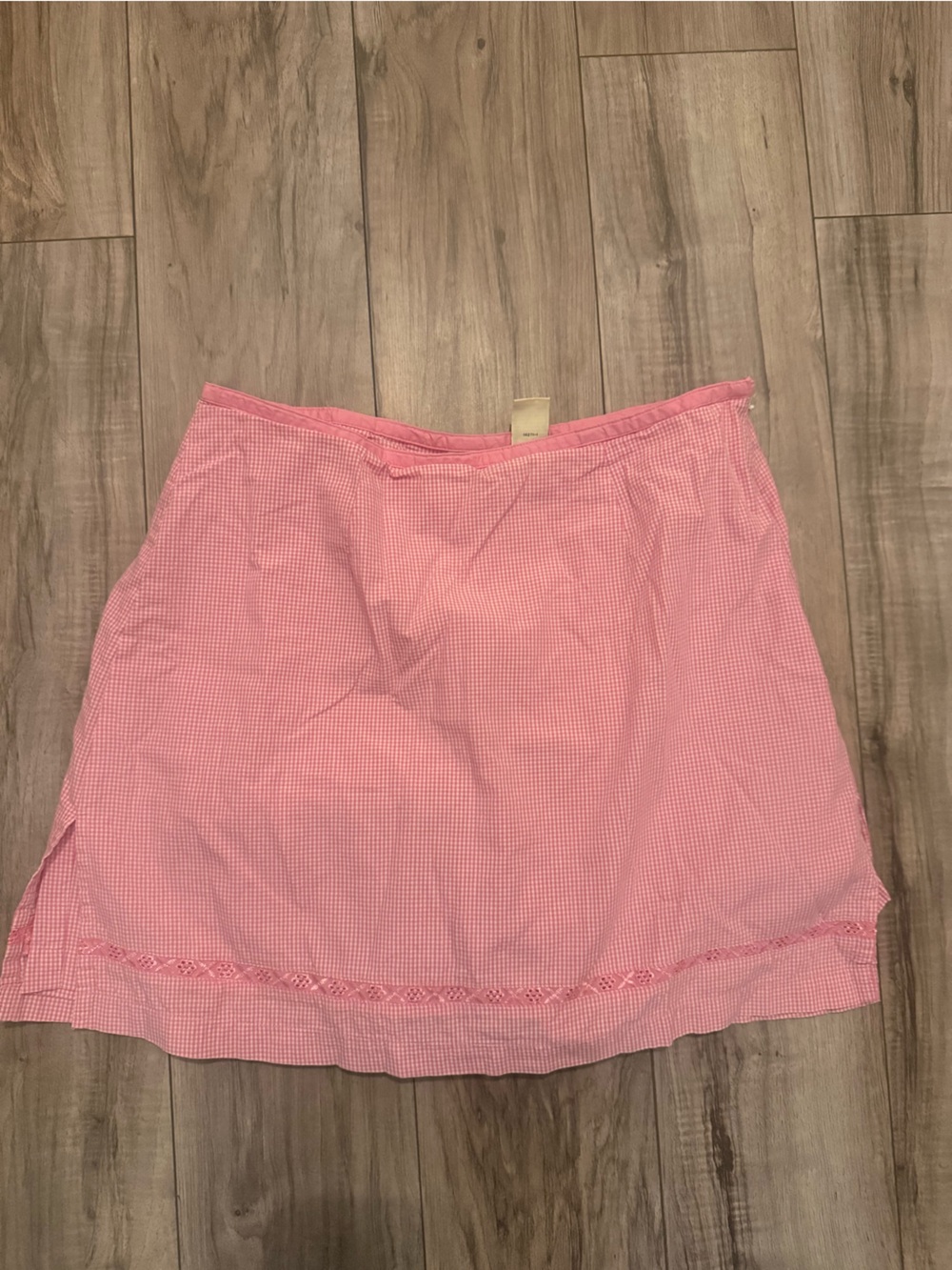 Vintage St. John's Bay Pink Gingham Skort